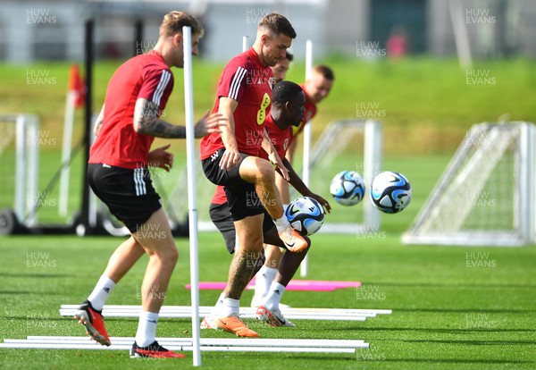 060923 - Wales Football Training - Aaron Ramsey during training