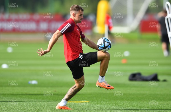 060923 - Wales Football Training - Aaron Ramsey during training