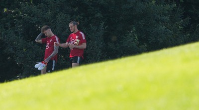 Wales Football Training 070921