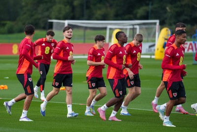 Wales Football Training 080925
