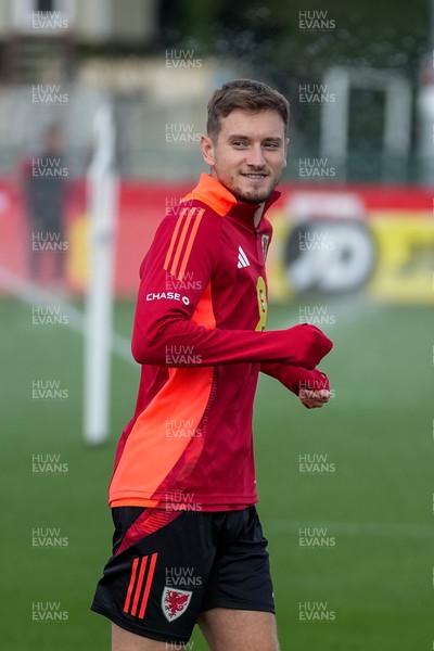 080925 - Wales Football Training - David Brooks ahead of the international friendly against Canada