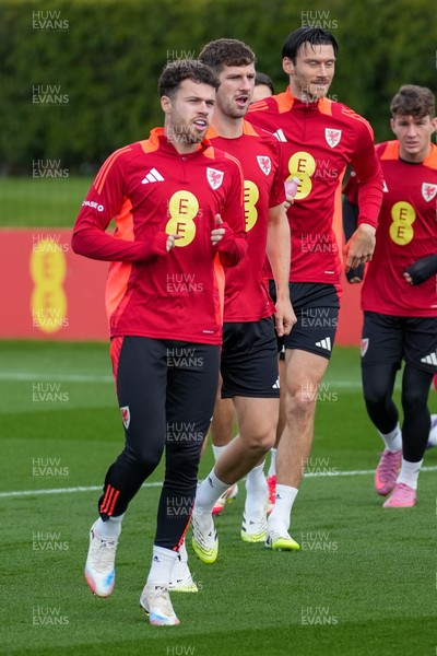 080925 - Wales Football Training - Neco Williams ahead of the international friendly against Canada