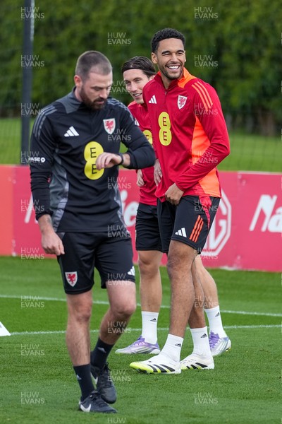 080925 - Wales Football Training - Ben Cubango ahead of the international friendly against Canada