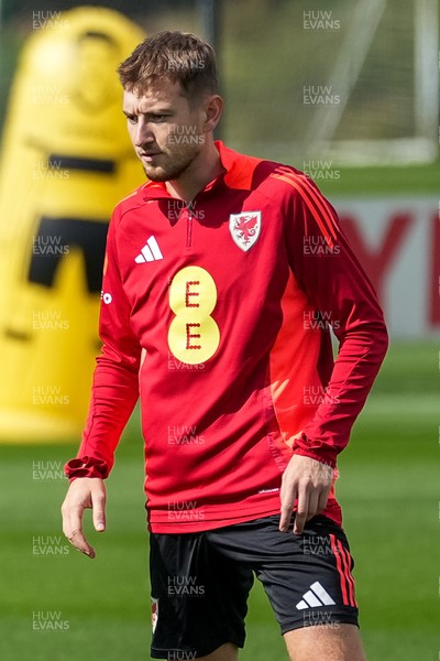 080925 - Wales Football Training - David Brookes ahead of the international friendly against Canada