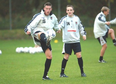 Wales Football Training 101103