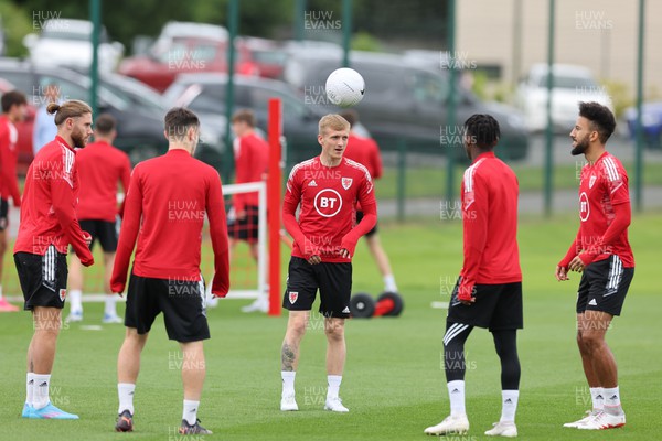 130622 - Wales Football Training Session - during training session ahead of the UEFA Nations League match against Netherlands