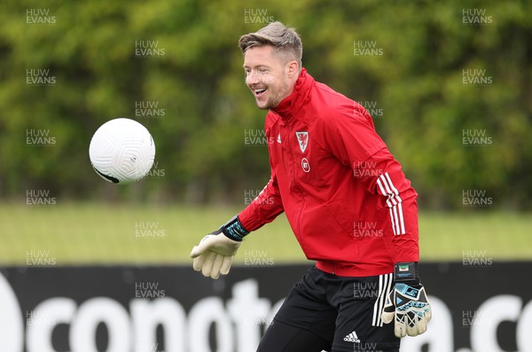 130622 - Wales Football Training Session - Wales goalkeeper Wayne Hennessey during training session ahead of the UEFA Nations League match against Netherlands