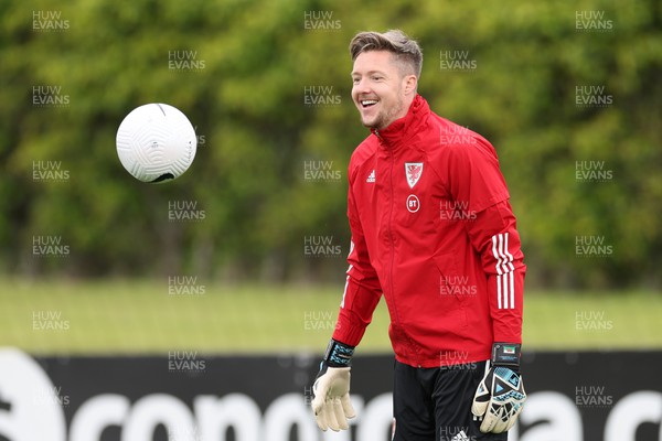 130622 - Wales Football Training Session - Wales goalkeeper Wayne Hennessey during training session ahead of the UEFA Nations League match against Netherlands