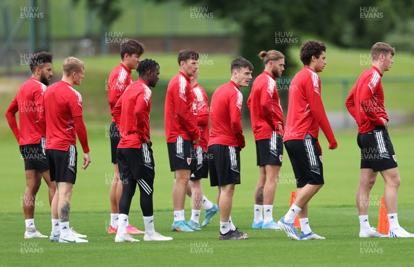 130622 - Wales Football Training Session - during training session ahead of the UEFA Nations League match against Netherlands