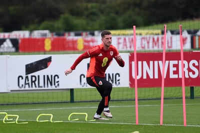 Wales Football Training 131024