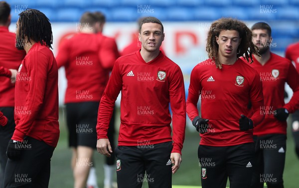 151118 - Wales Football Training - James Chester during training