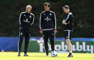 Wales Football Training 180616