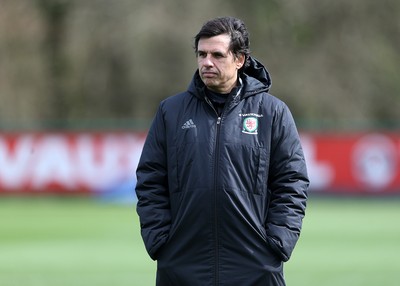 Wales Football Training 210317