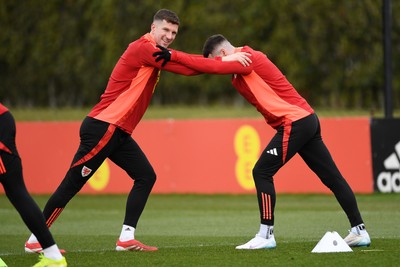 210325 - Wales Football Training - Chris Mepham ahead of the 2026 World Cup Qualifier with Kazakhstan 