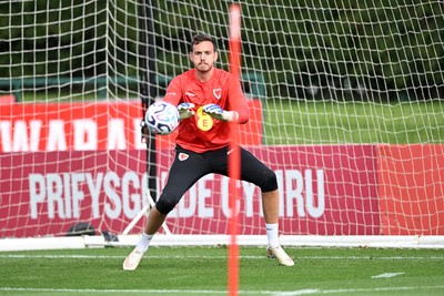 Wales Football Training 230926