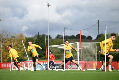 230926 - Wales Football Training - Wales during training ahead of their upcoming Nations League match against Portugal