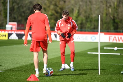 Wales Football Training 250326