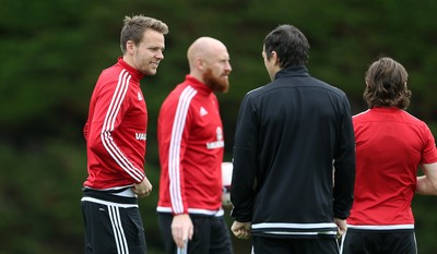 Wales Football Training 280616