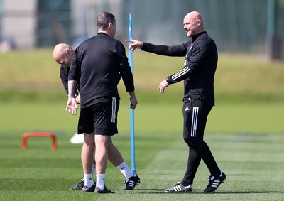 Wales Football Training 310521