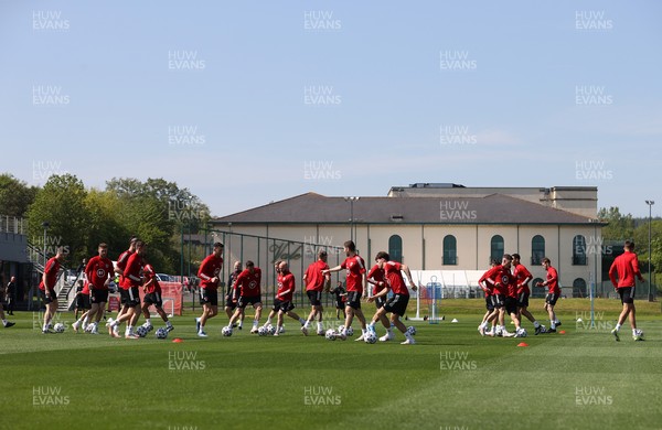 310521 - Wales Football Training - General View during training