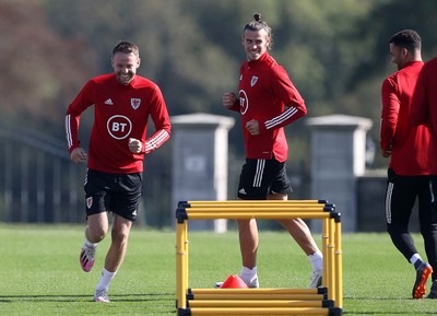 Wales Football Training 310820