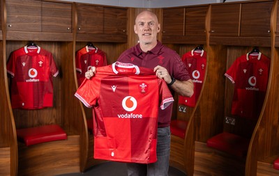 070825 - Picture shows new Wales Senior Mens Head Coach Steve Tandy at the Principality Stadium today
