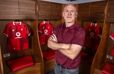 070825 - Picture shows new Wales Senior Mens Head Coach Steve Tandy at the Principality Stadium today