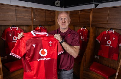 070825 - Picture shows new Wales Senior Mens Head Coach Steve Tandy at the Principality Stadium today