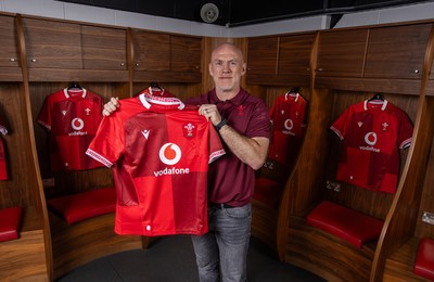 070825 - Picture shows new Wales Senior Mens Head Coach Steve Tandy at the Principality Stadium today