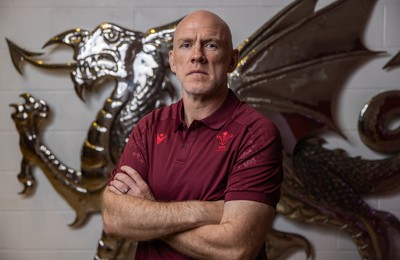 070825 - Picture shows new Wales Senior Mens Head Coach Steve Tandy at the Principality Stadium today