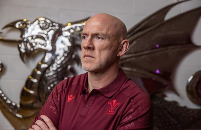 070825 - Picture shows new Wales Senior Mens Head Coach Steve Tandy at the Principality Stadium today