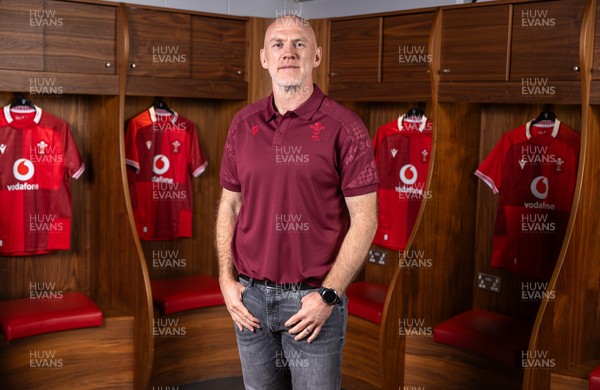070825 - Picture shows new Wales Senior Mens Head Coach Steve Tandy at the Principality Stadium today