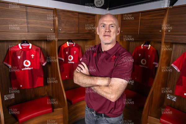 070825 - Picture shows new Wales Senior Mens Head Coach Steve Tandy at the Principality Stadium today