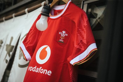 300625 - Picture shows the Welsh Rugby jersey in Kitakyushu