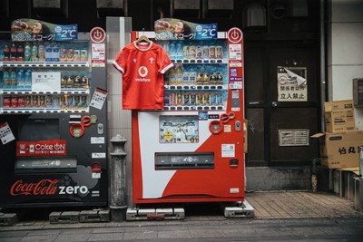 300625 - Picture shows the Welsh Rugby jersey in Kitakyushu