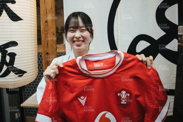 300625 - Picture shows the Welsh Rugby jersey in Kitakyushu