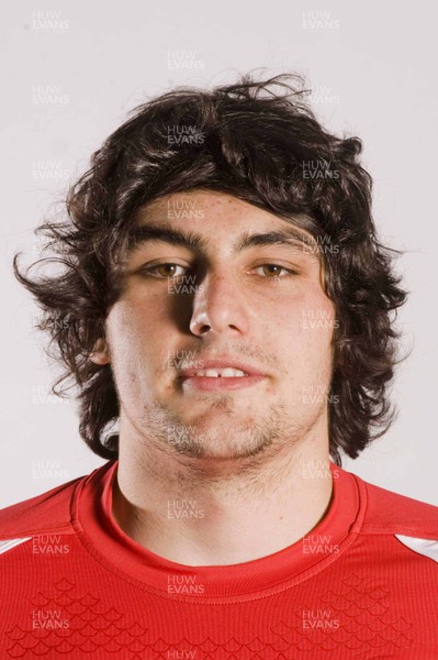 04.05.11 - Wales Under 20 Junior World Championship Rugby Squad 2011 - Cory Hill. 