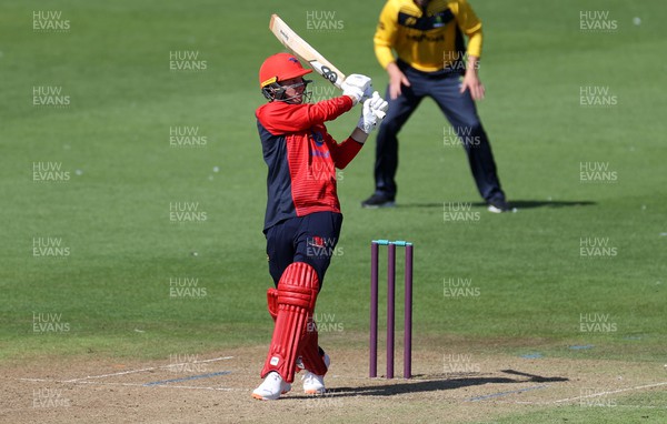 310722 - Wales National County v Glamorgan - One Day Tour Match - Tom Bevan of Wales batting