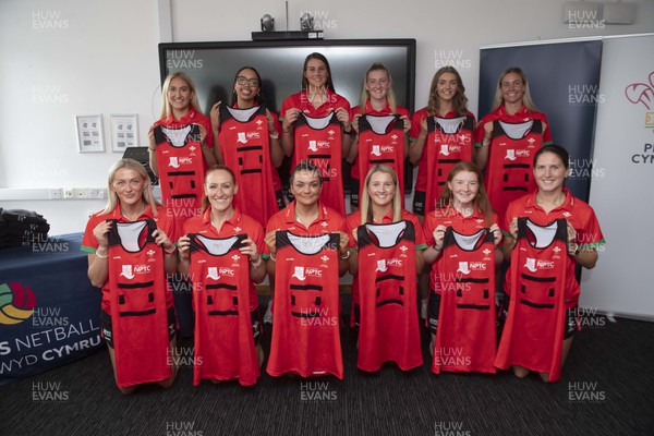 230723 - WRU - Wales Netball Team depart for World Cup in Cape Town, South Africa