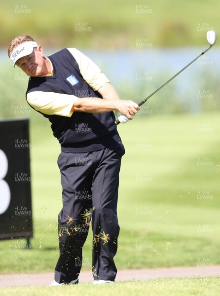 03.06.11 -SAAB Wales Open 2011, Celtic Manor Resort, Newport -  Paul Broadhurst plays onto the 14th green 