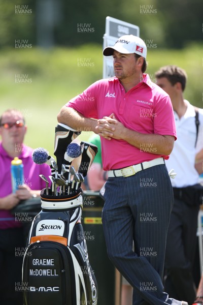 03.06.11 -SAAB Wales Open 2011, Celtic Manor Resort, Newport -  Graeme McDowell Waits to tee off on the 5th 