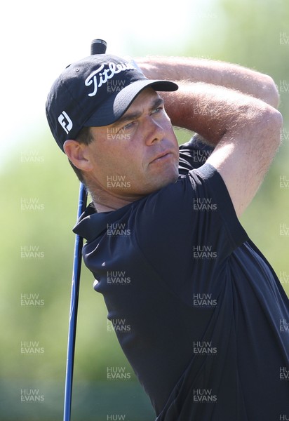 03.06.11 -SAAB Wales Open 2011, Celtic Manor Resort, Newport -  Keith Horne tees off on the 2nd 