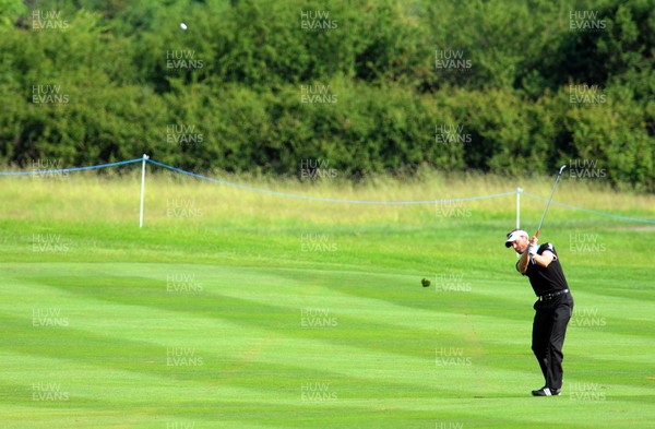 04.06.10 - Wales Open Golf, Day 2 Raphael Jacquelin on the 13th fairway 