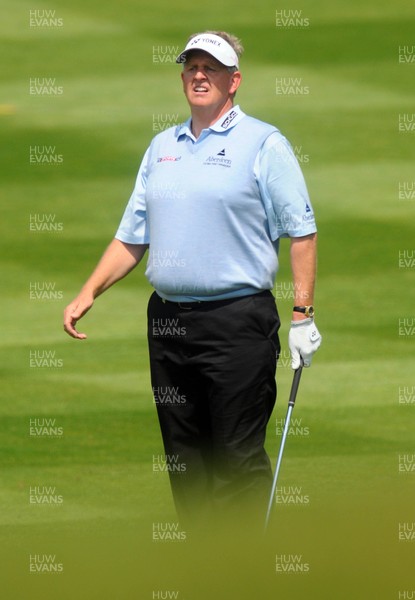 04.06.10 - Wales Open Golf, Day 2 Colin Montgomerie on the fourth fairway 