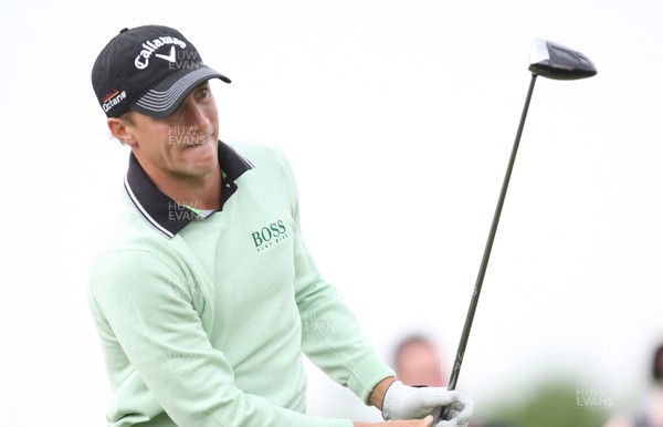 04.06.11 -SAAB Wales Open 2011, Celtic Manor Resort, Newport -  Alexander Noren tees off on the 2nd 