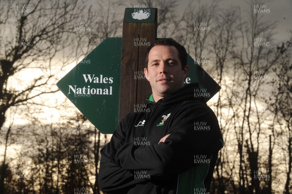 18.11.08 - Wales Rugby Team Announcement - Wales scrum half, Gareth Cooper after being announced to start against New Zealand on Saturday. 