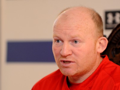 08.03.10 - Wales Rugby Wales' kicking coach Neil Jenkins speaks to the media ahead of his sides' Six Nations match against Ireland on Saturday 