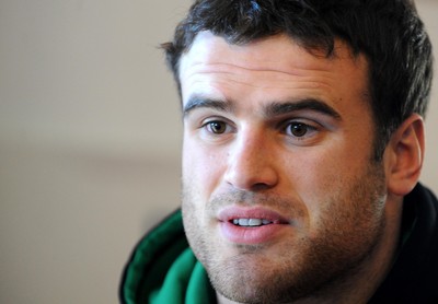 08.03.10 - Wales Rugby Wales' Jamie Roberts speaks to the media ahead of his sides' Six Nations match against Ireland on Saturday 