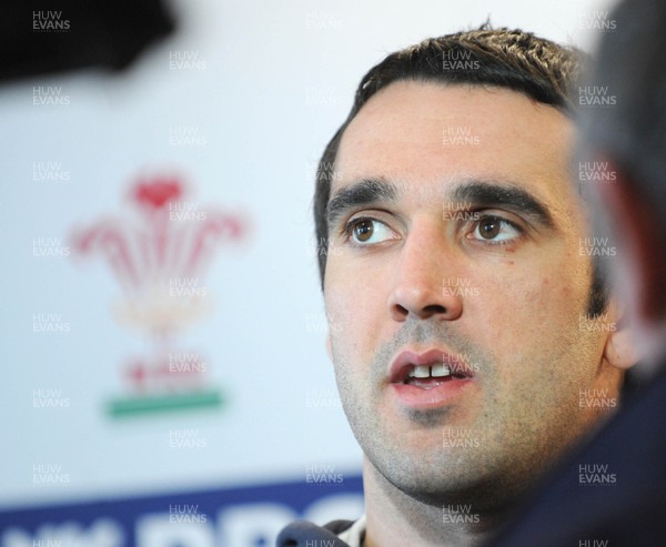 10.03.08 - Wales Rugby Wales' Jonathan Thomas speaks ahead of his sides Six Nations clash against France 