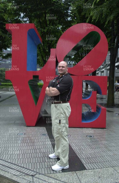 150601 - Wales Rugby - Craig Quinnell in Tokyo